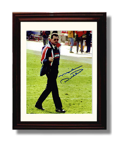 Mike Ditka - Chicago Football Sideline Gesture Bears Jacket 8x10 Canvas vintage football wall art