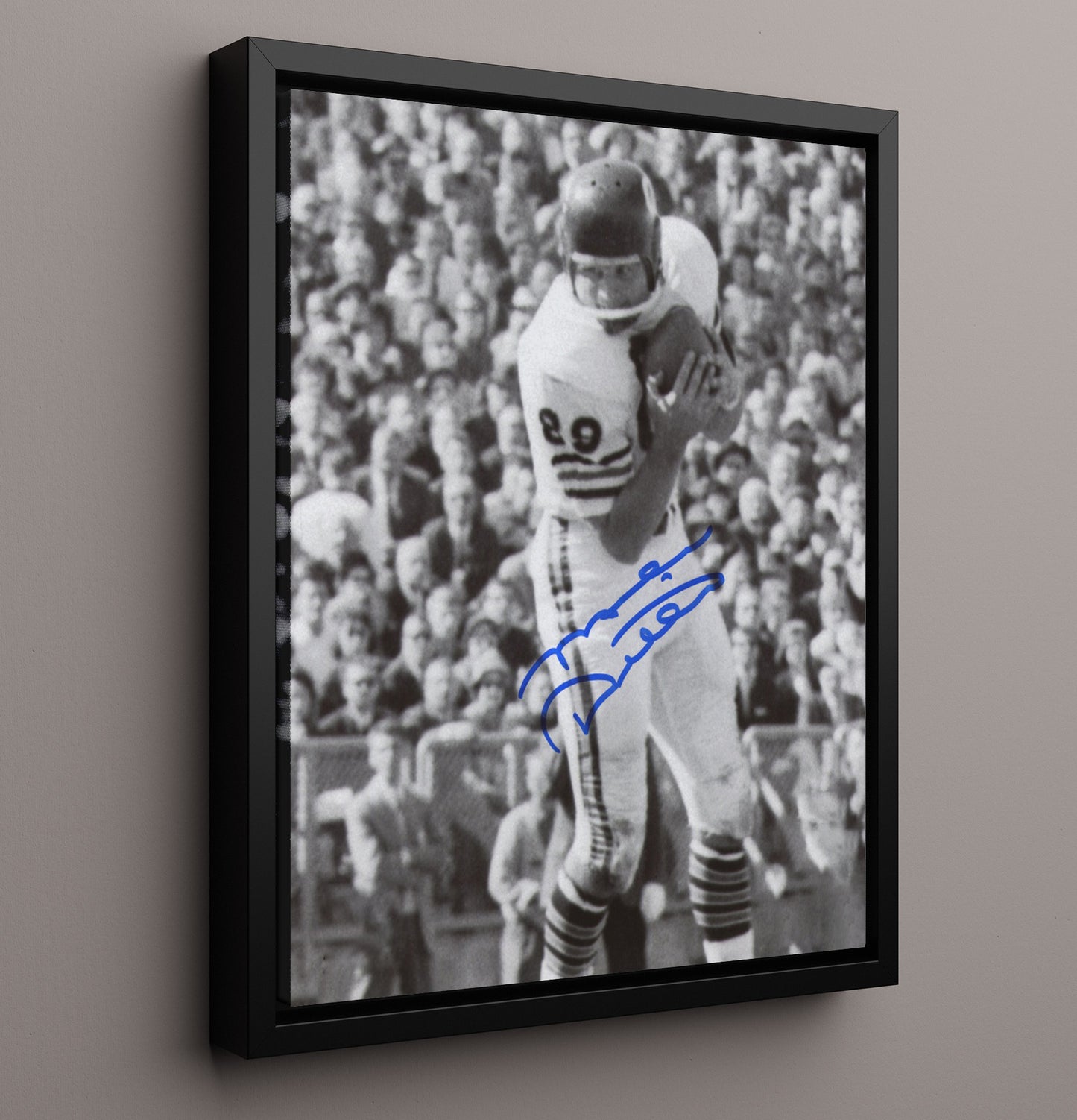 Mike Ditka - Tough Catch Football Wall Art - football wall art print