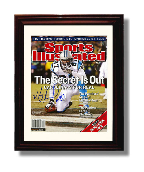 Muhsin Muhammad - the Secrets Out 8x10 Canvas vintage football wall art