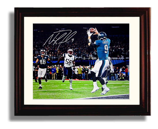 Nick Foles - Philadelphia Football Quarterback Game Close-Up Football Wall Art - football wall art print