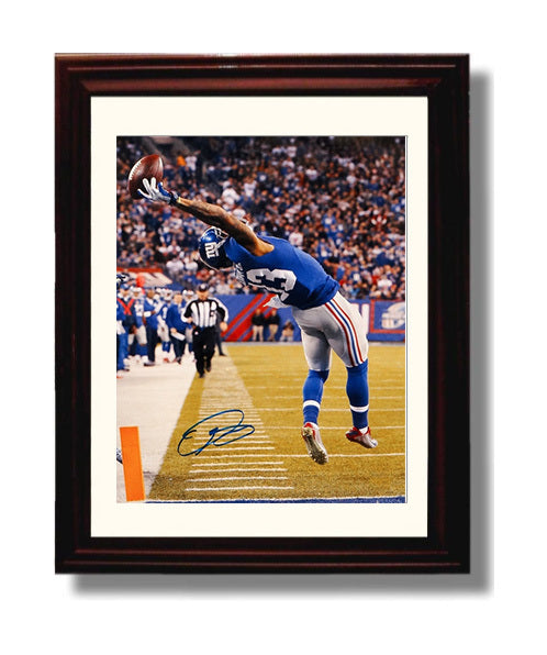 Odell Beckham Jr - the Catch 8x10 Canvas vintage football wall art
