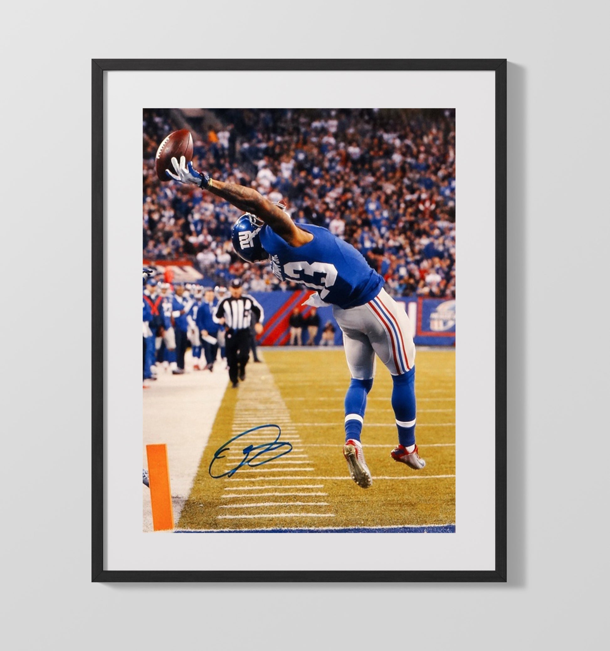 Odell Beckham Jr - the Catch Football Wall Art - football wall art print