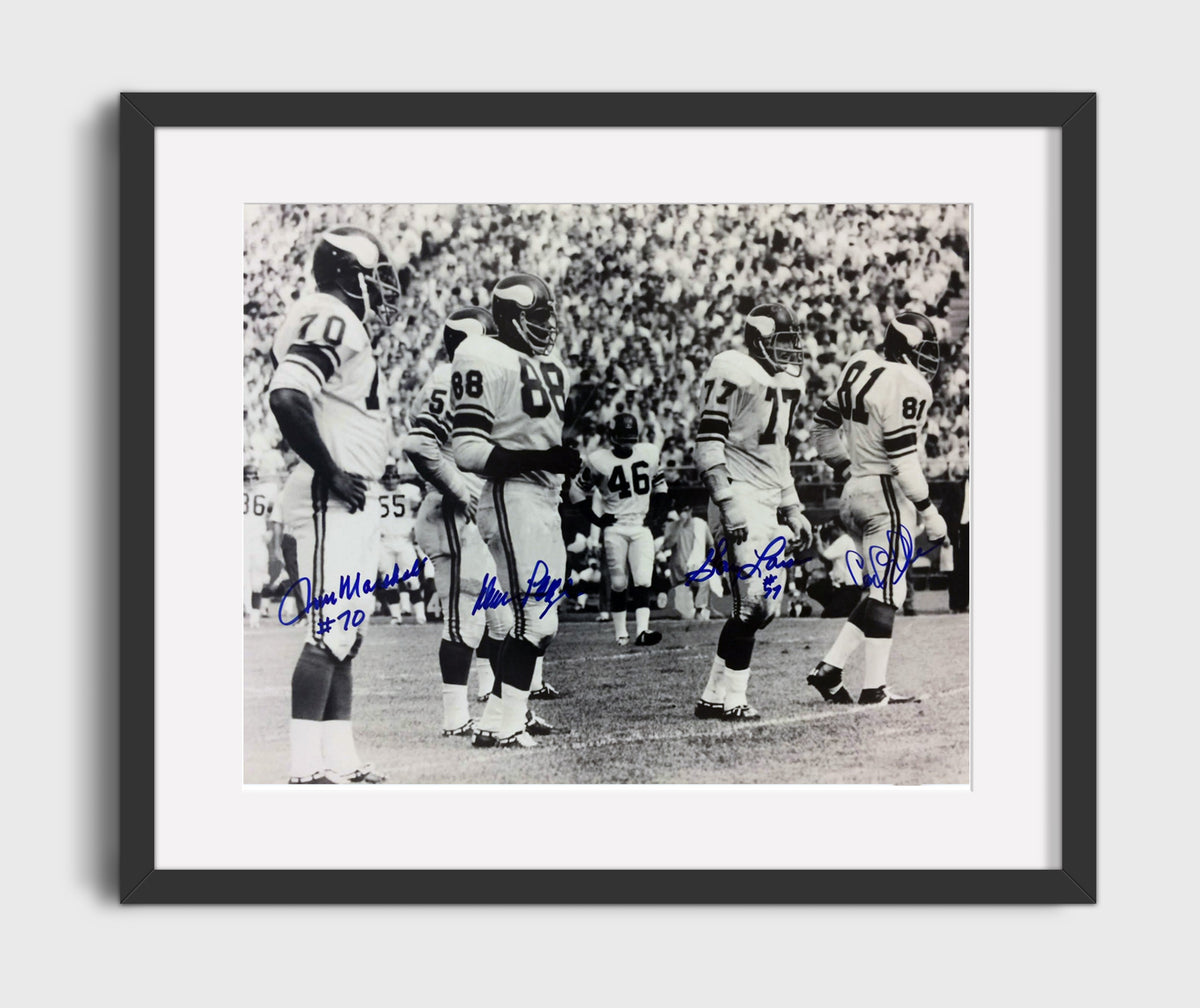 Purple People Eaters - Vikings Wall of Fame football wall art 16x20 Gallery Frame