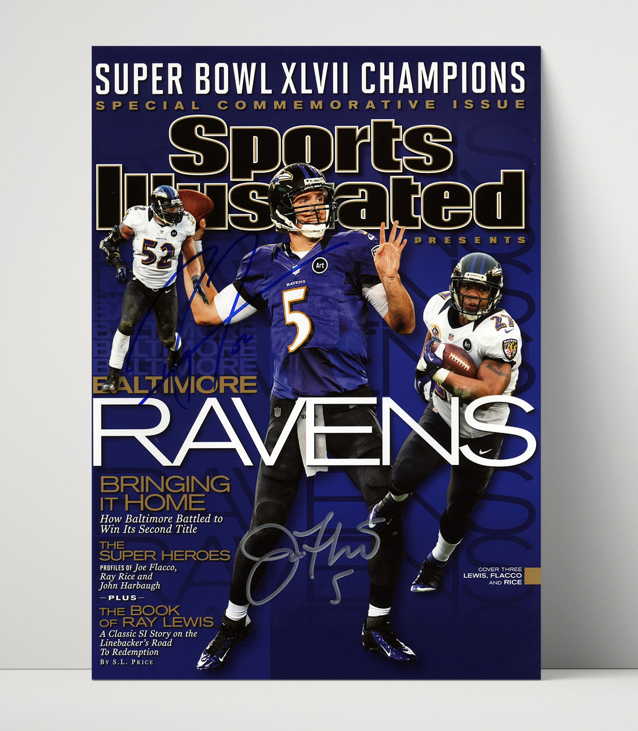 Ravens - Super Bowl Xlvii Champs Football Wall Art - football wall art print