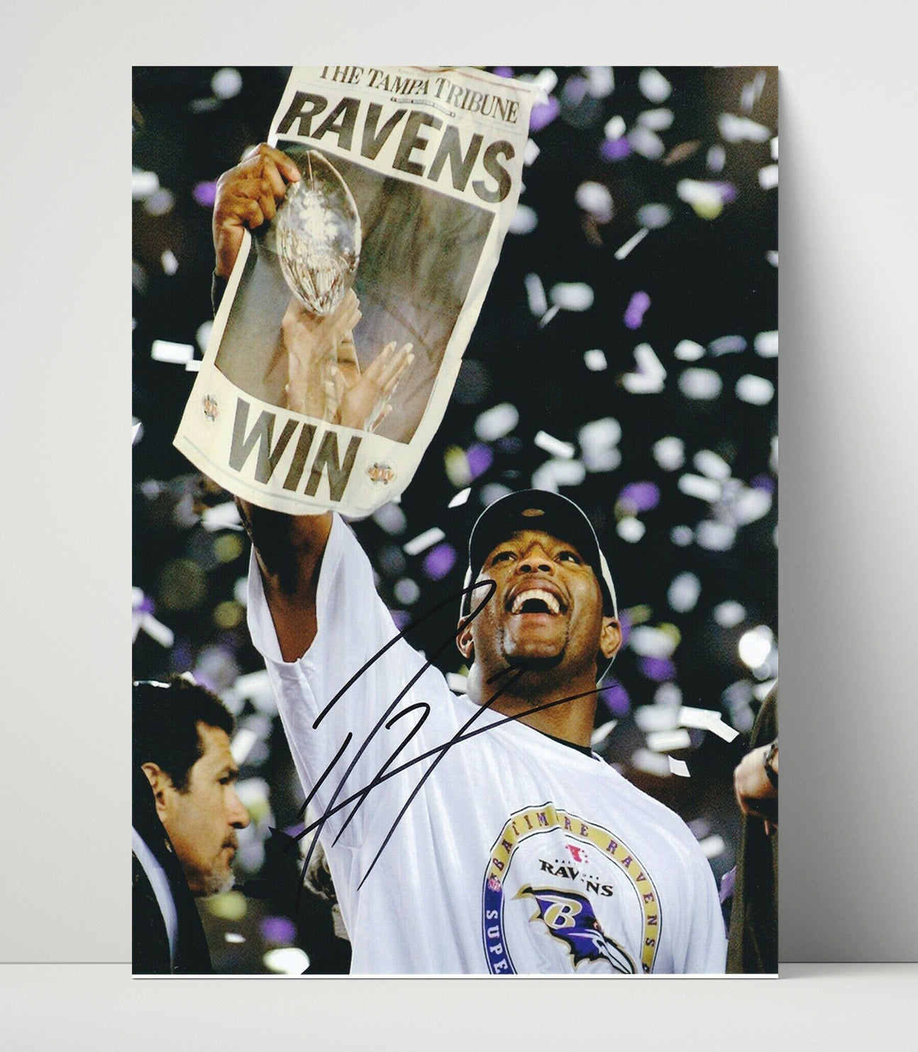 Ray Lewis - Dance of Dominance football wall art 16x20 Unframed Print