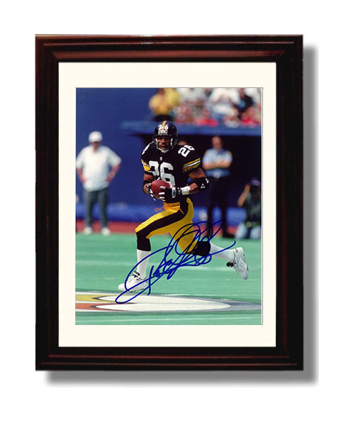 Rod Woodson - Pittsburgh football Defensive Back Running With Ball Return football wall art 8x10 Beveled Frame