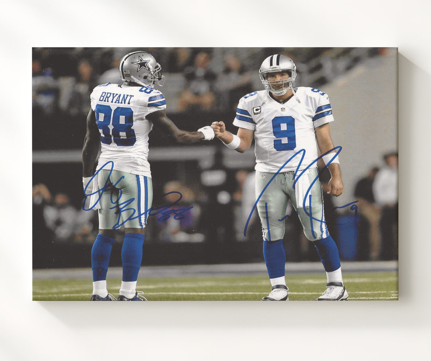 Romo and Bryant - Star Power Football Wall Art - football wall art print