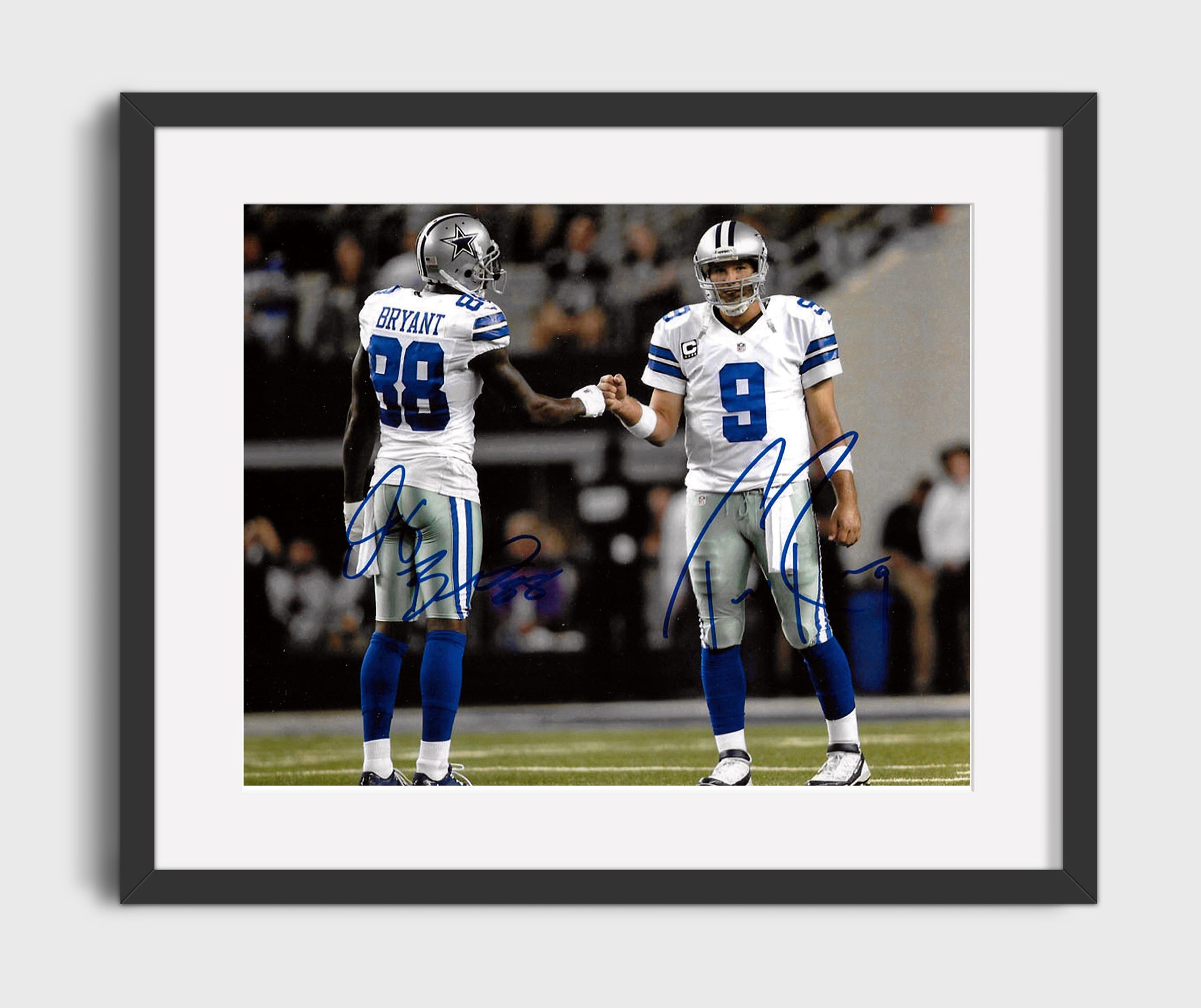 Romo and Bryant - Star Power Football Wall Art - football wall art print
