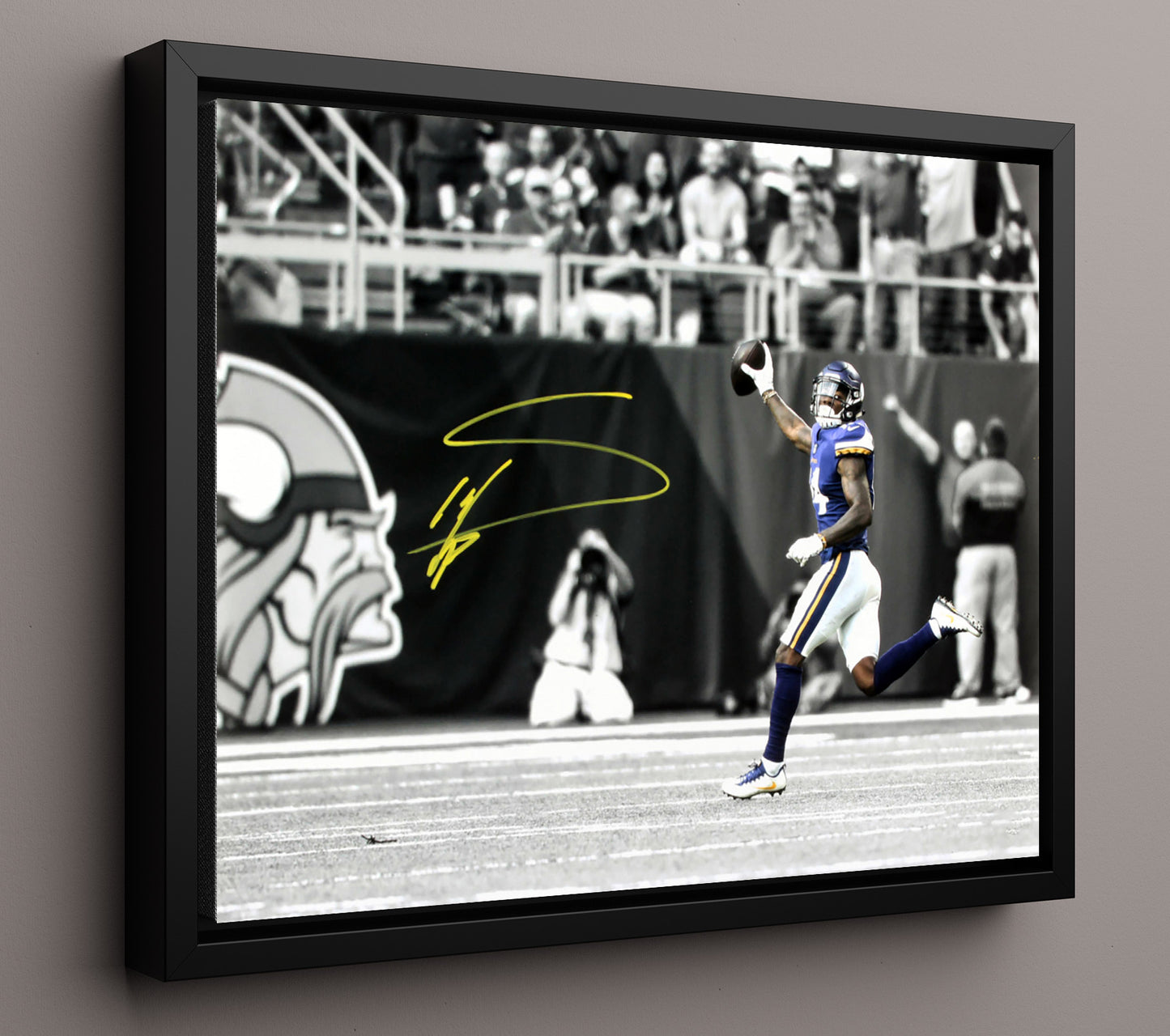 Stefon Diggs - Minneapolis Magic Football Wall Art - football wall art print