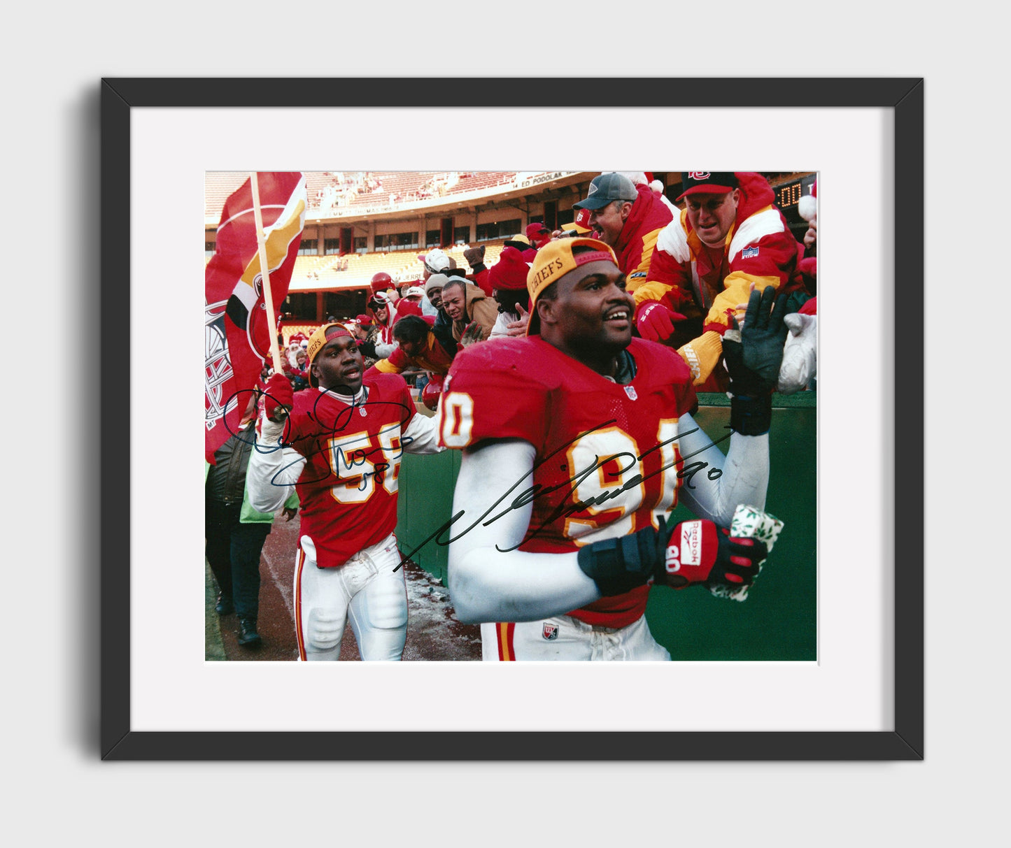 Thomas and Smith - Chiefs Enforcers Football Wall Art - football wall art print