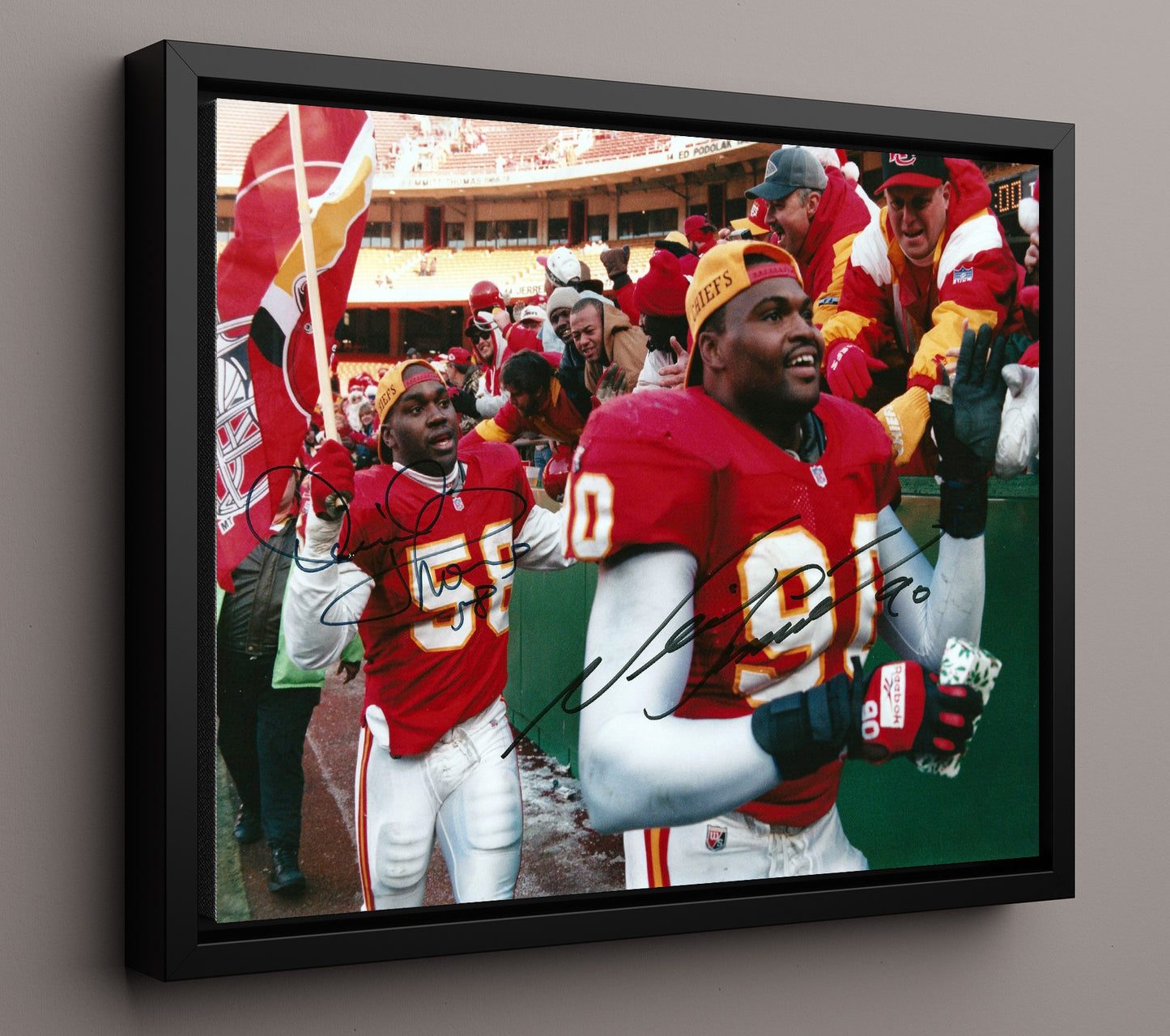 Thomas and Smith - Chiefs Enforcers Football Wall Art - football wall art print