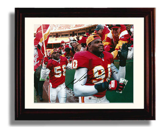 Thomas and Smith - Chiefs Enforcers football wall art 8x10 Beveled Frame