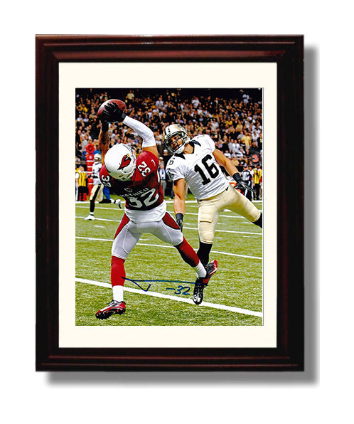 Tyrann Mathieu - Honey Badger Snag football wall art 8x10 Beveled Frame