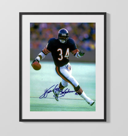 Walter Payton - Sweetness in Motion - Football Framed Print