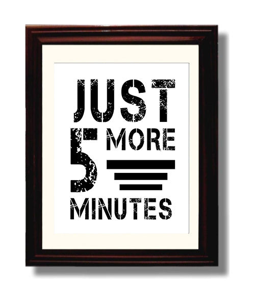 Colorful Gamer Humor Kids Room Wall Art 8x10 Beveled Frame wall art print – Gaming Wall Art decor