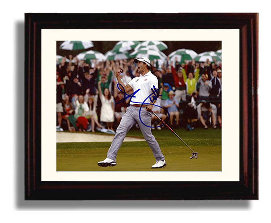 Adam Scott - Augusta Fist Pump 2013 golf wall art 8x10 Beveled Frame