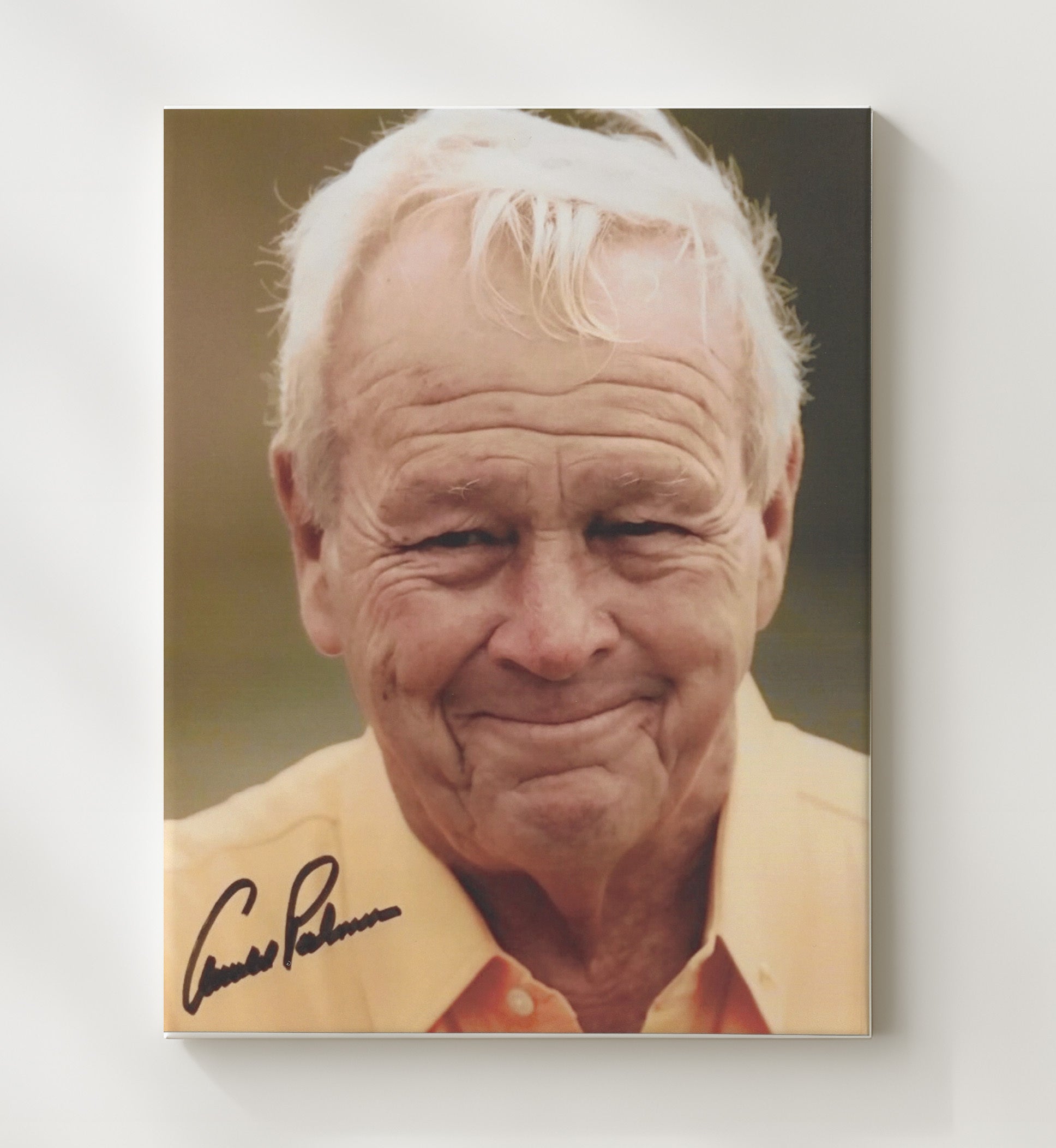 Arnold Palmer - Legendary Close-Up golf wall art 20x24 Canvas