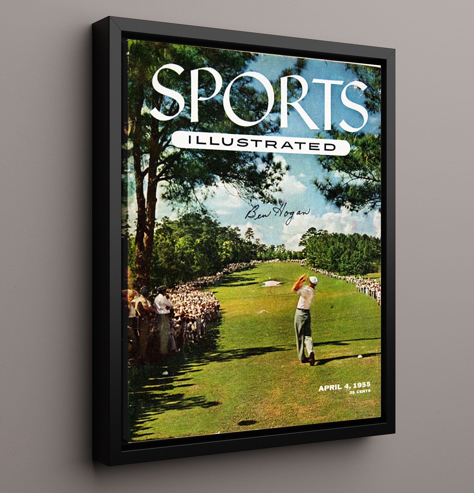 Ben Hogan - 1955 Si Cover Augusta Drive Golf Wall Art