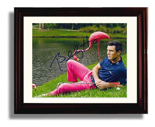 Billy Horschel - Lakeside Golf Style golf wall art 8x10 Beveled Frame