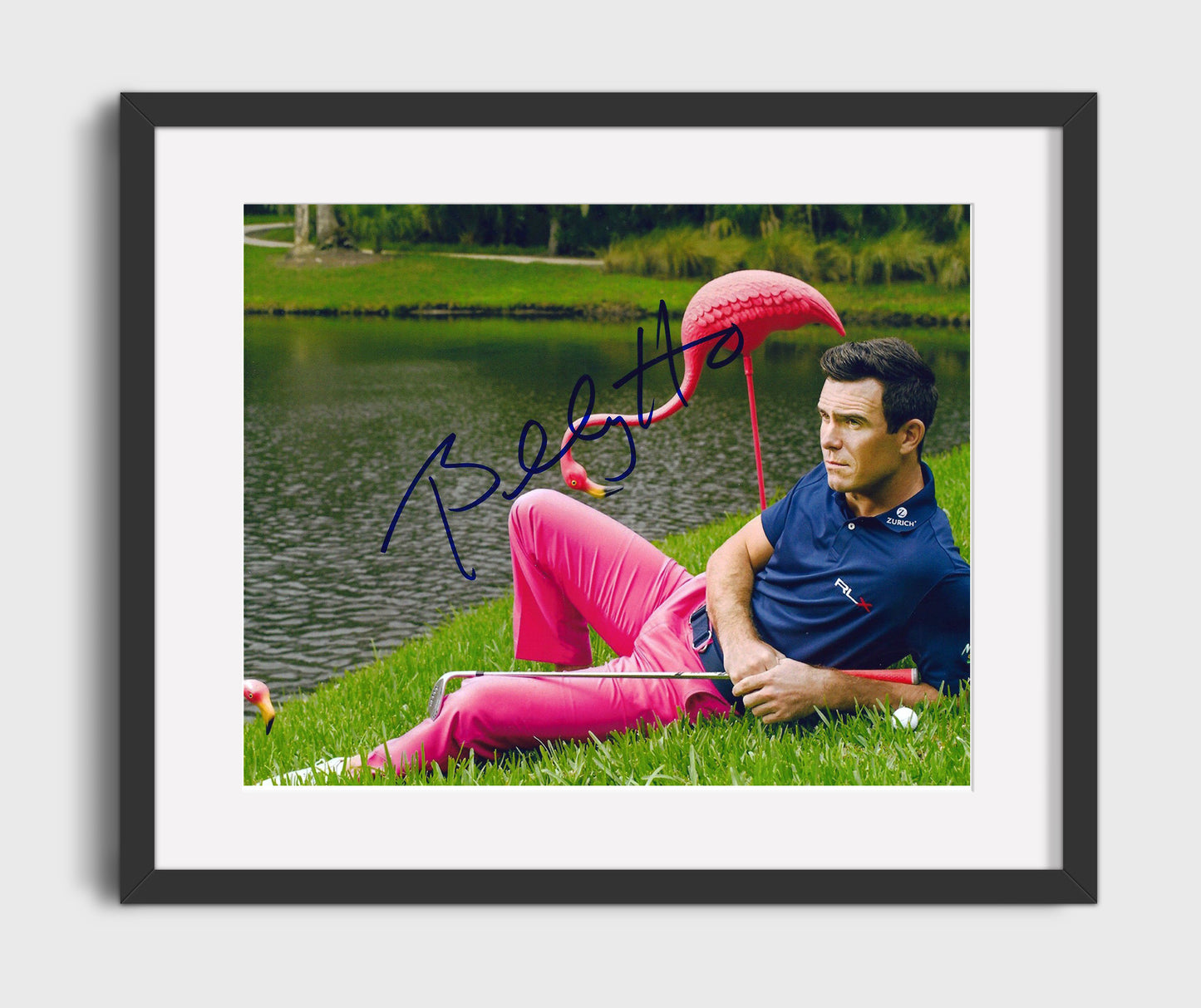 Billy Horschel - Lakeside Golf Style golf wall art 16x20 Gallery Frame