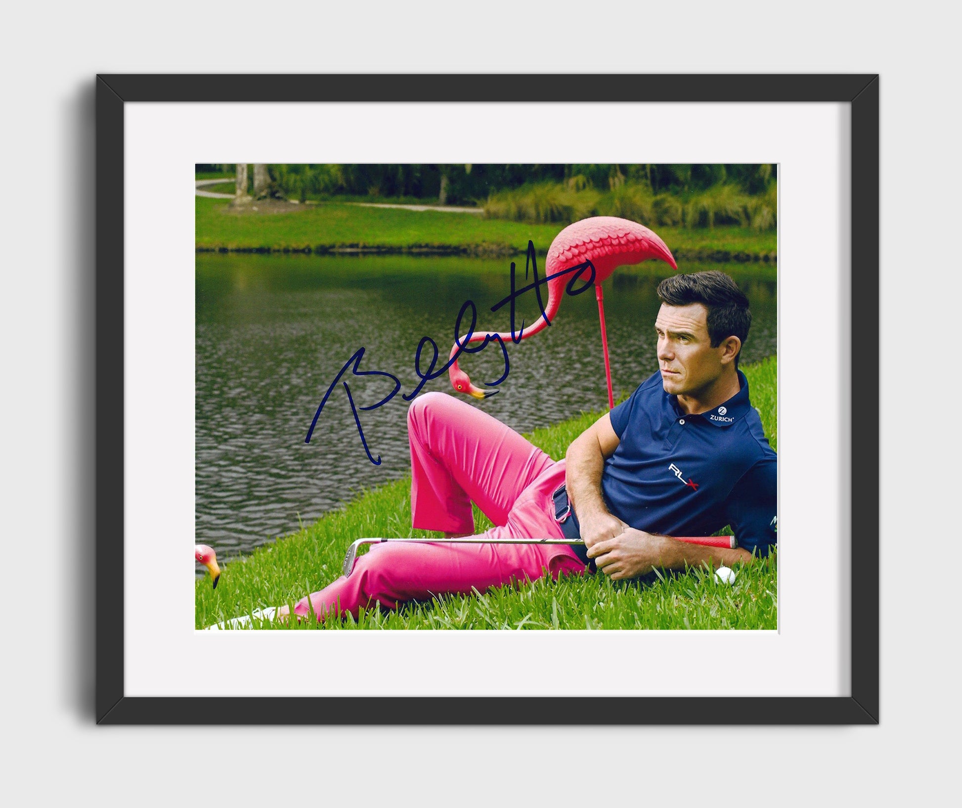 Billy Horschel - Lakeside Golf Style golf wall art 16x20 Gallery Frame