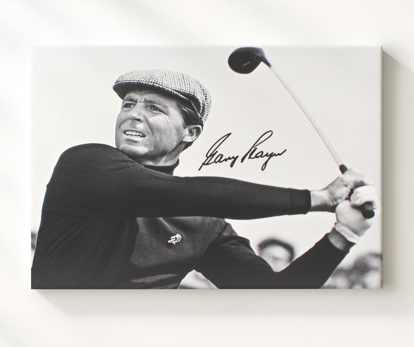 Gary Player - Classic Swing Study golf wall art 20x24 Canvas