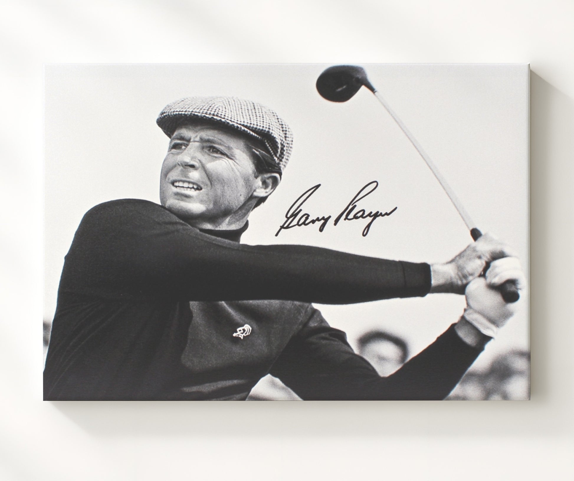 Gary Player - Classic Swing Study golf wall art 20x24 Canvas
