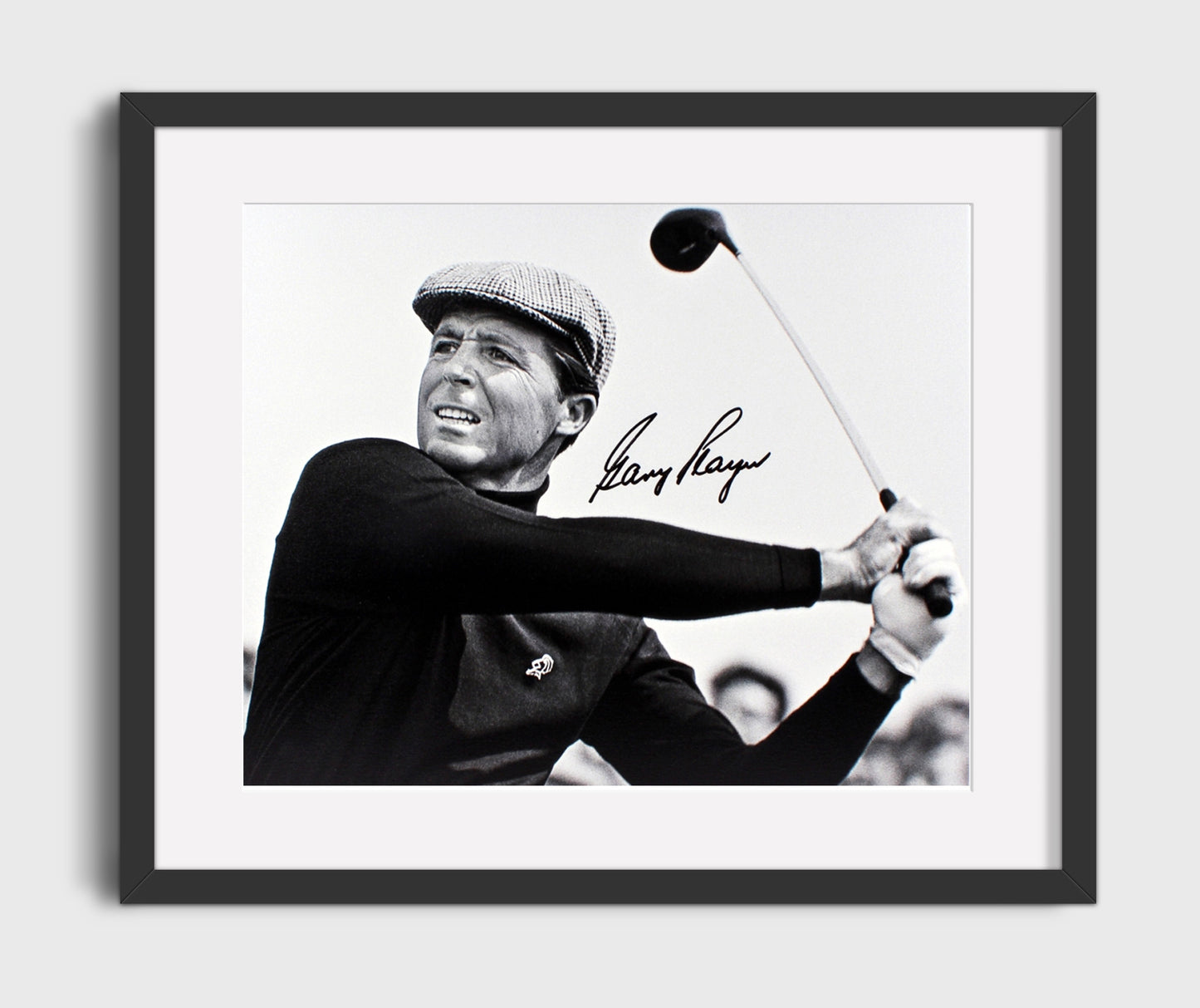 Gary Player - Classic Swing Study golf wall art 16x20 Gallery Frame
