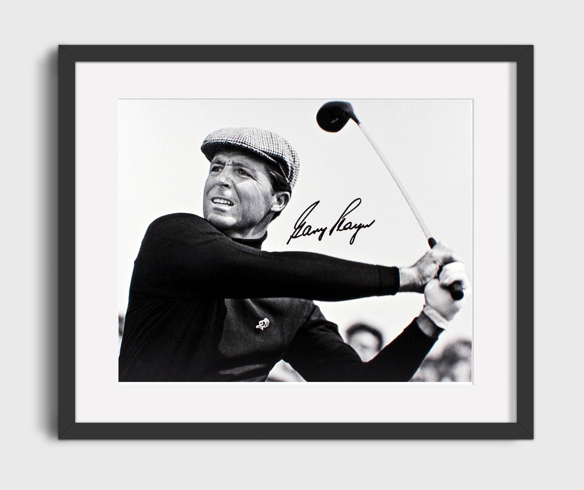 Gary Player - Classic Swing Study golf wall art 16x20 Gallery Frame