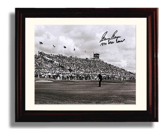 Gary Player - Open Championship 1974 golf wall art 8x10 Beveled Frame