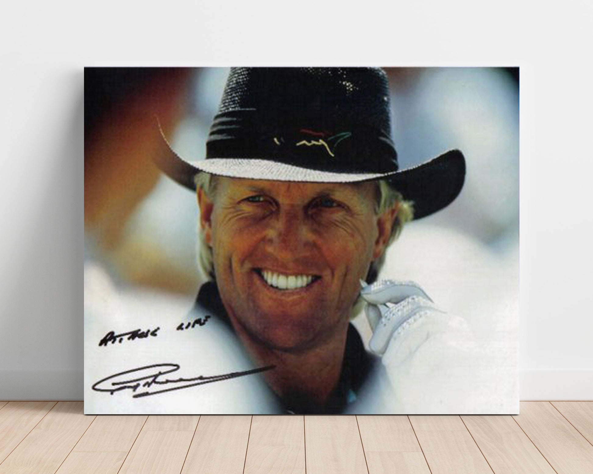 Greg Norman - Classic Golf Style golf wall art 16x20 Unframed Print
