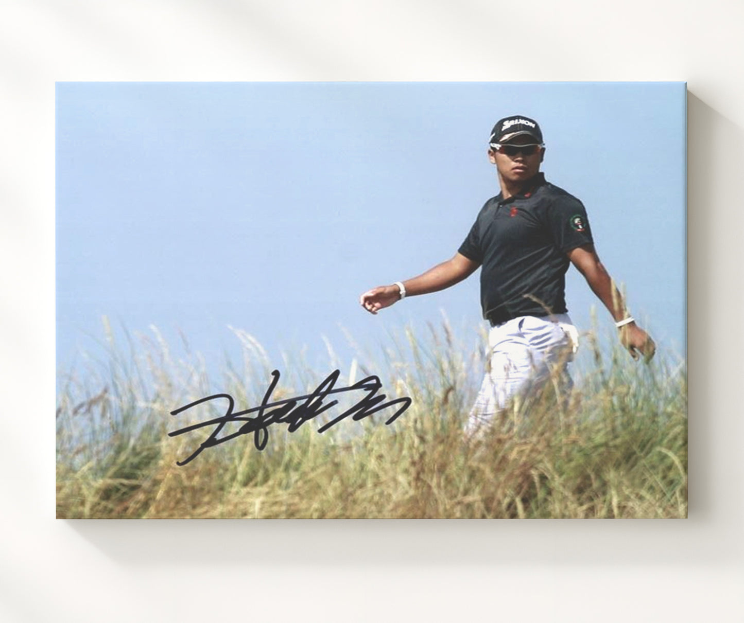 Hideki Matsuyama - Augusta Champion 2021 golf wall art 20x24 Canvas
