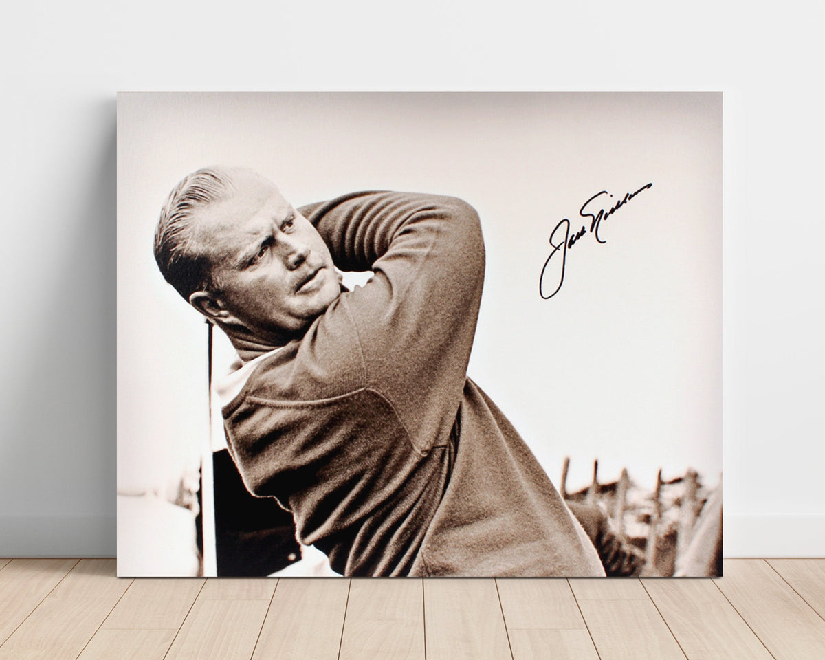 Jack Nicklaus – Classic Close-Up unframed golf poster print