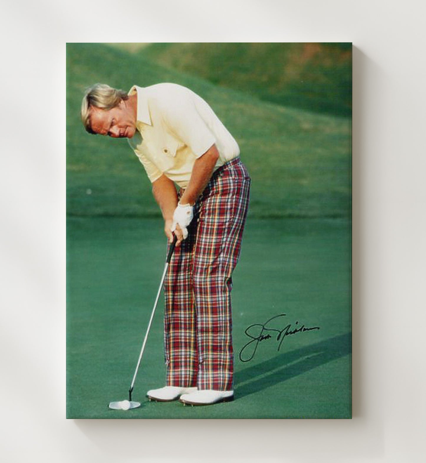 Jack Nicklaus - Classic Fairway Stance Golf Wall Art