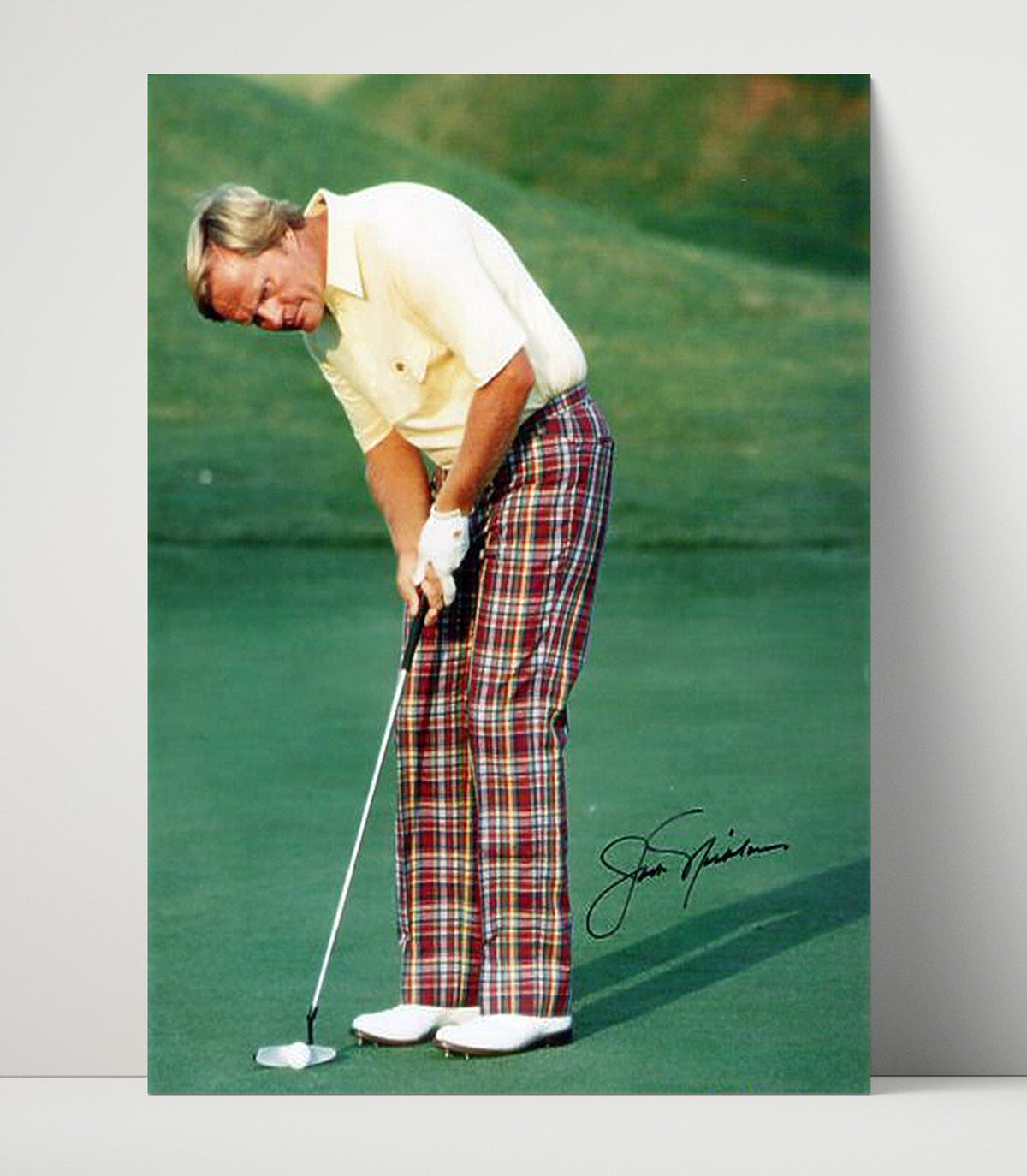 Jack Nicklaus – Classic Fairway Stance unframed golf poster print