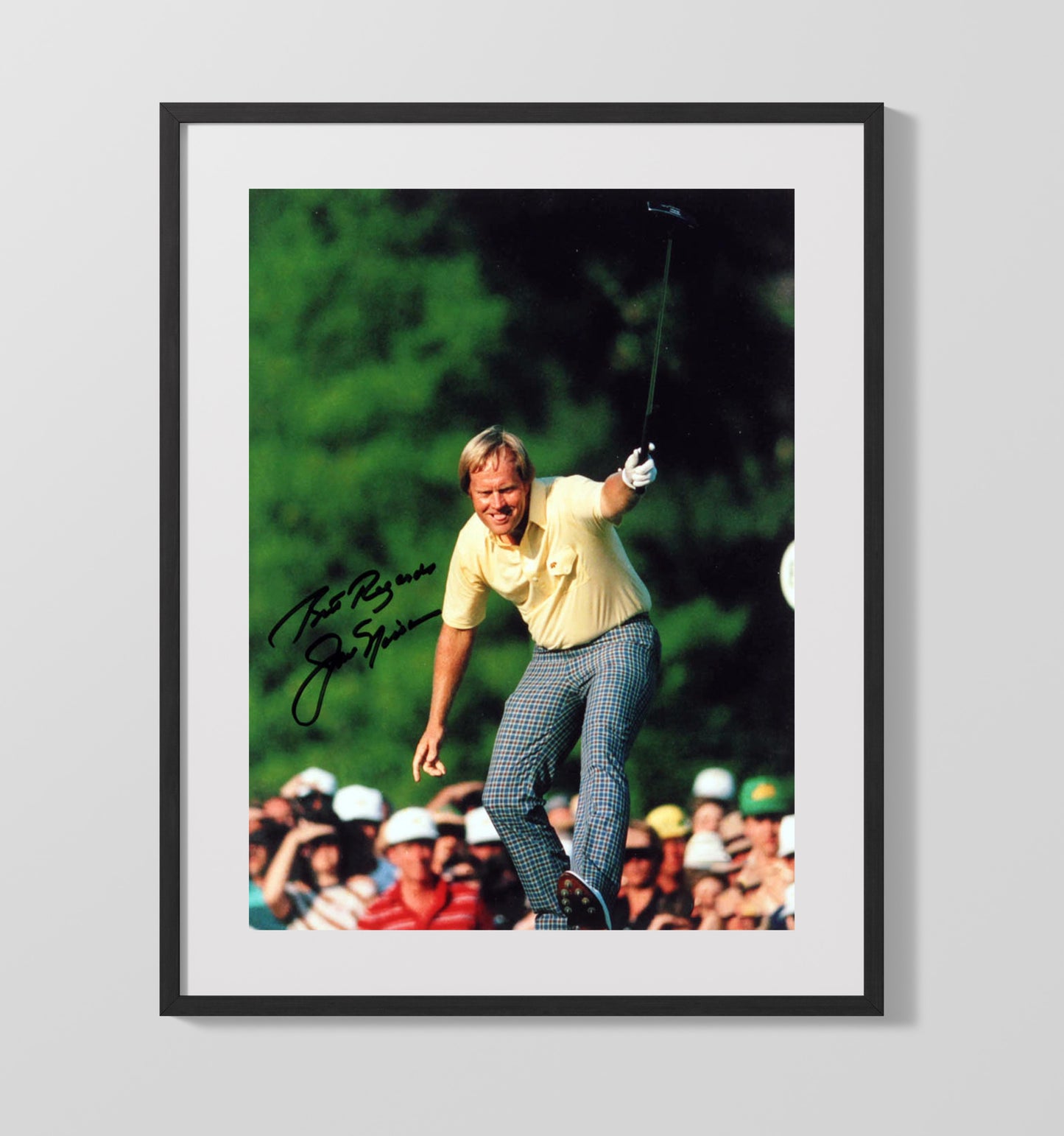 Jack Nicklaus - Golden Bear Casual Pose Golf Wall Art