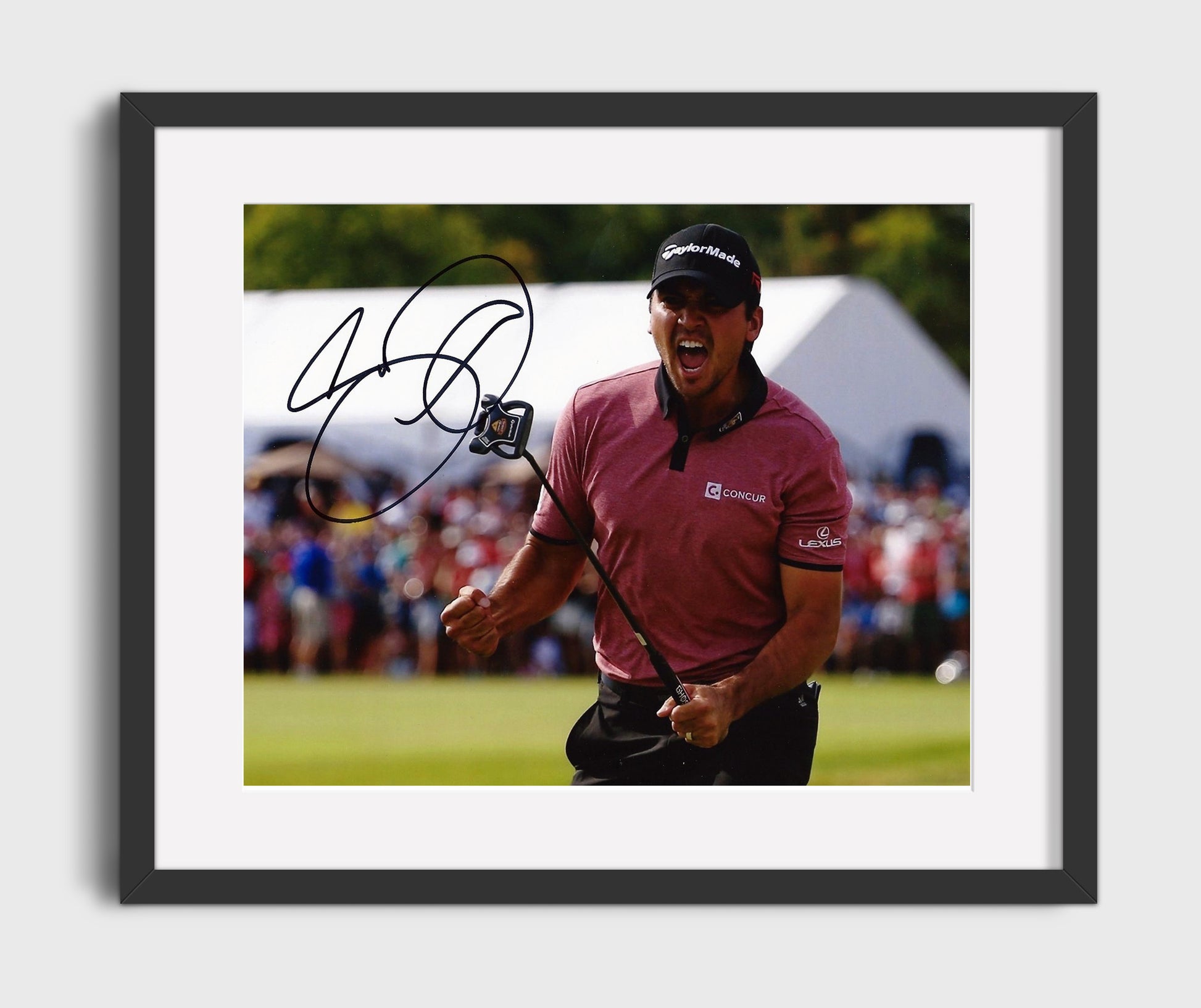 Jason Day - Victory Celebration golf wall art 16x20 Gallery Frame