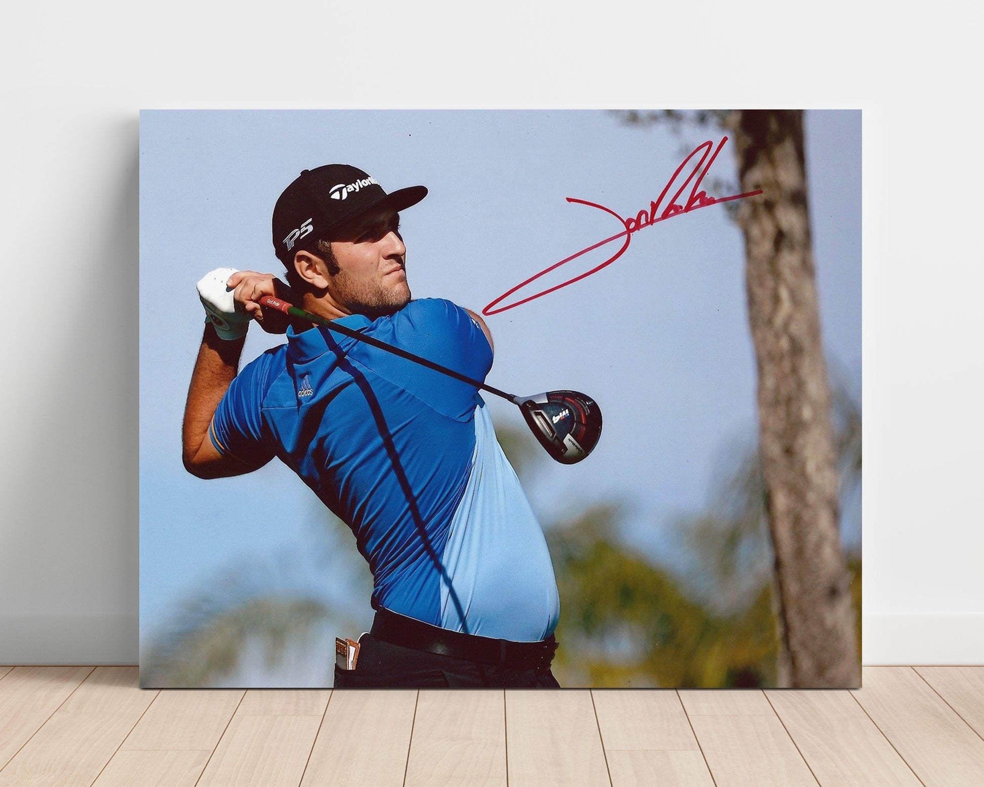 Jon Rahm - PGA Champion 2021 golf wall art 16x20 Unframed Print