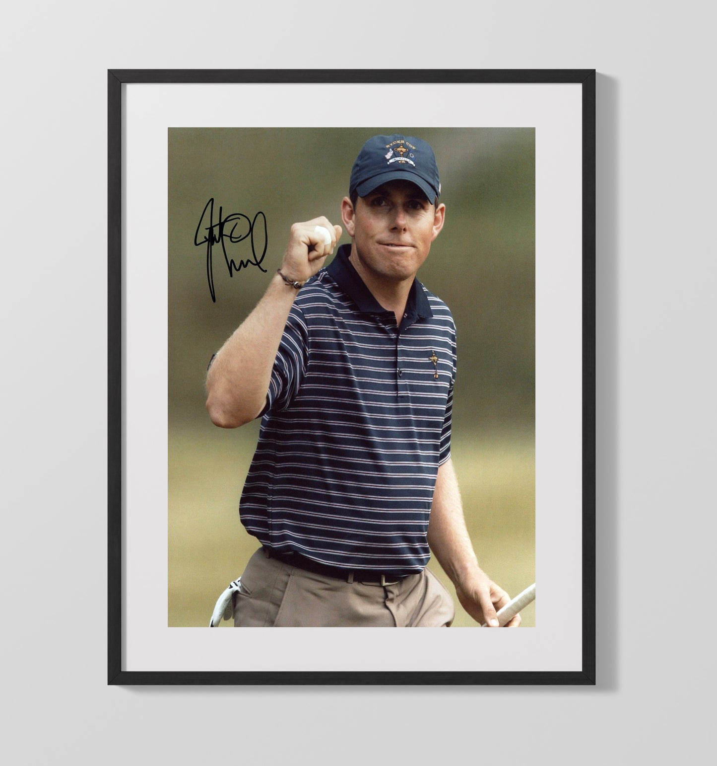 Justin Leonard - Augusta Victory Celebration Golf Wall Art