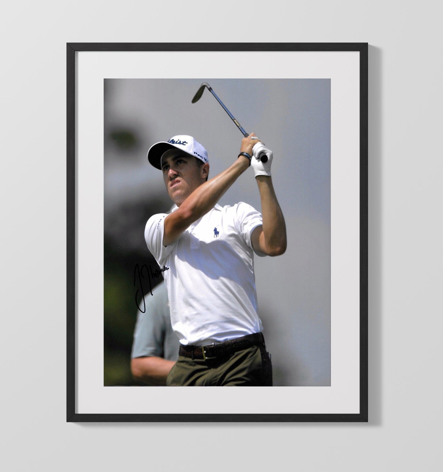 Justin Thomas - Major Championship Follow Through golf wall art 16x20 Gallery Frame