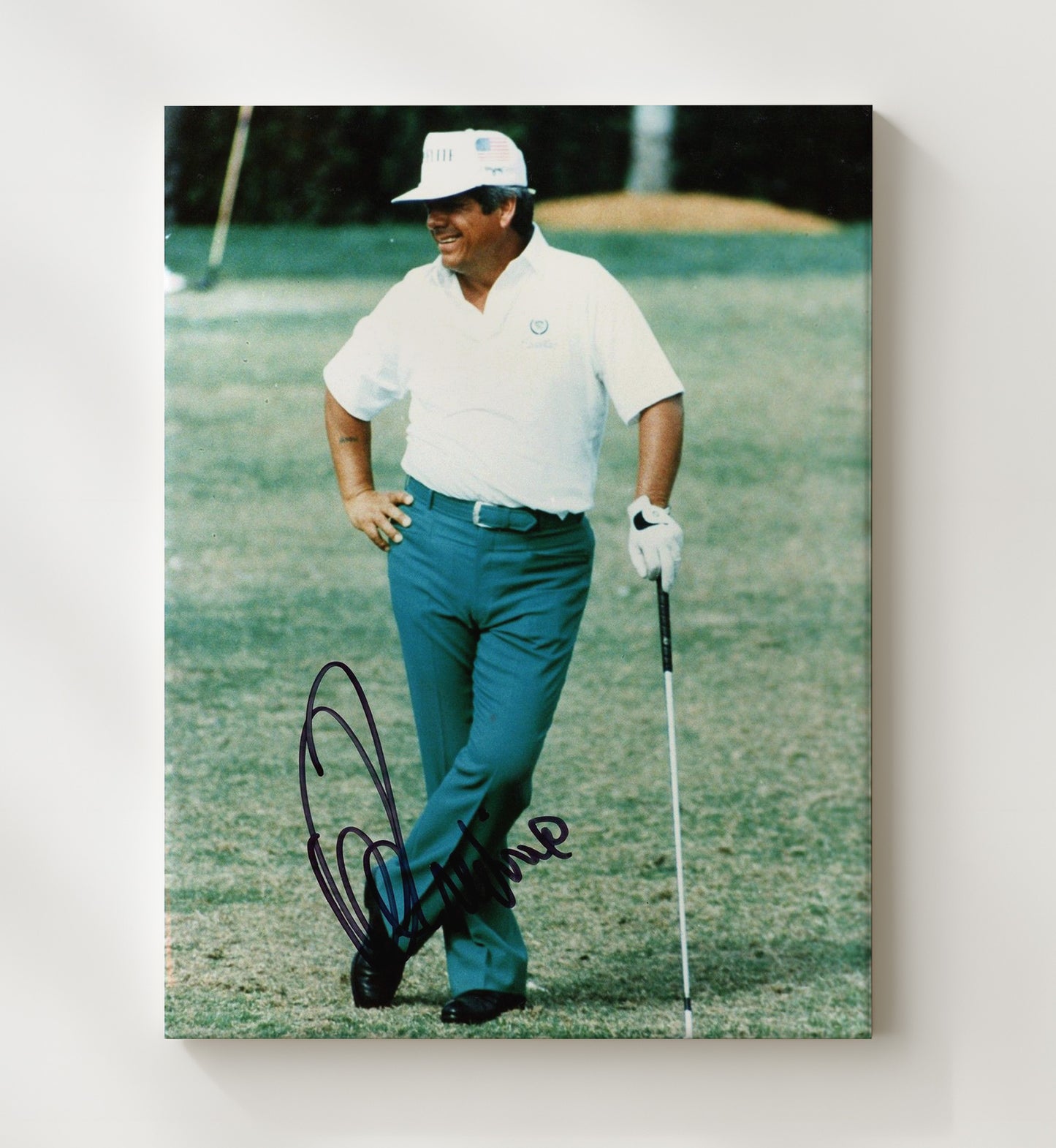 Lee Trevino - Fairway Lean Pose golf wall art 20x24 Canvas