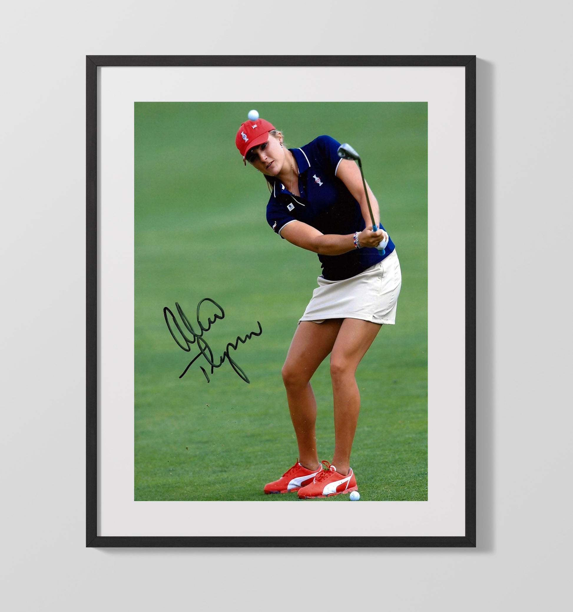 Lexi Thompson - Approach Shot Focus Golf Wall Art