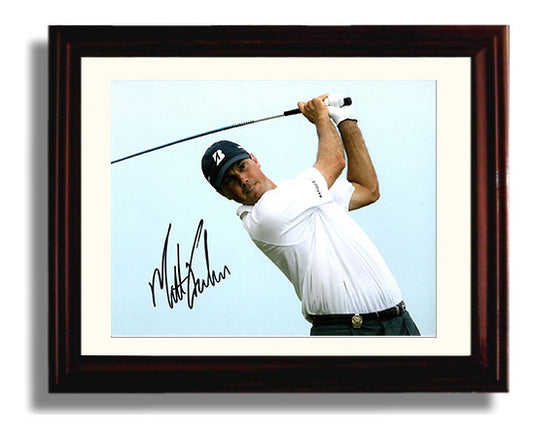 Matt Kuchar - Full Swing Extension golf wall art 8x10 Beveled Frame
