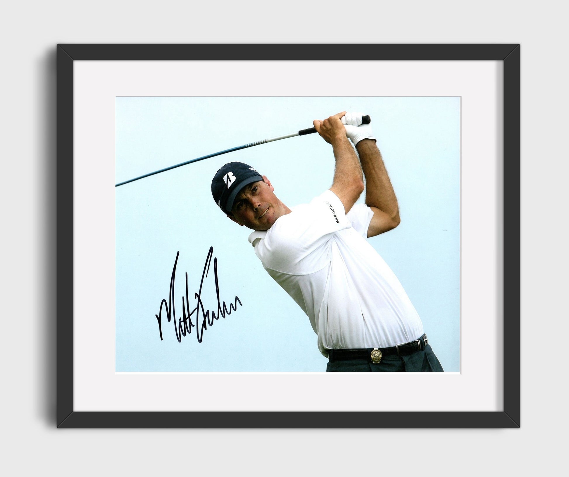 Matt Kuchar - Full Swing Extension golf wall art 16x20 Gallery Frame