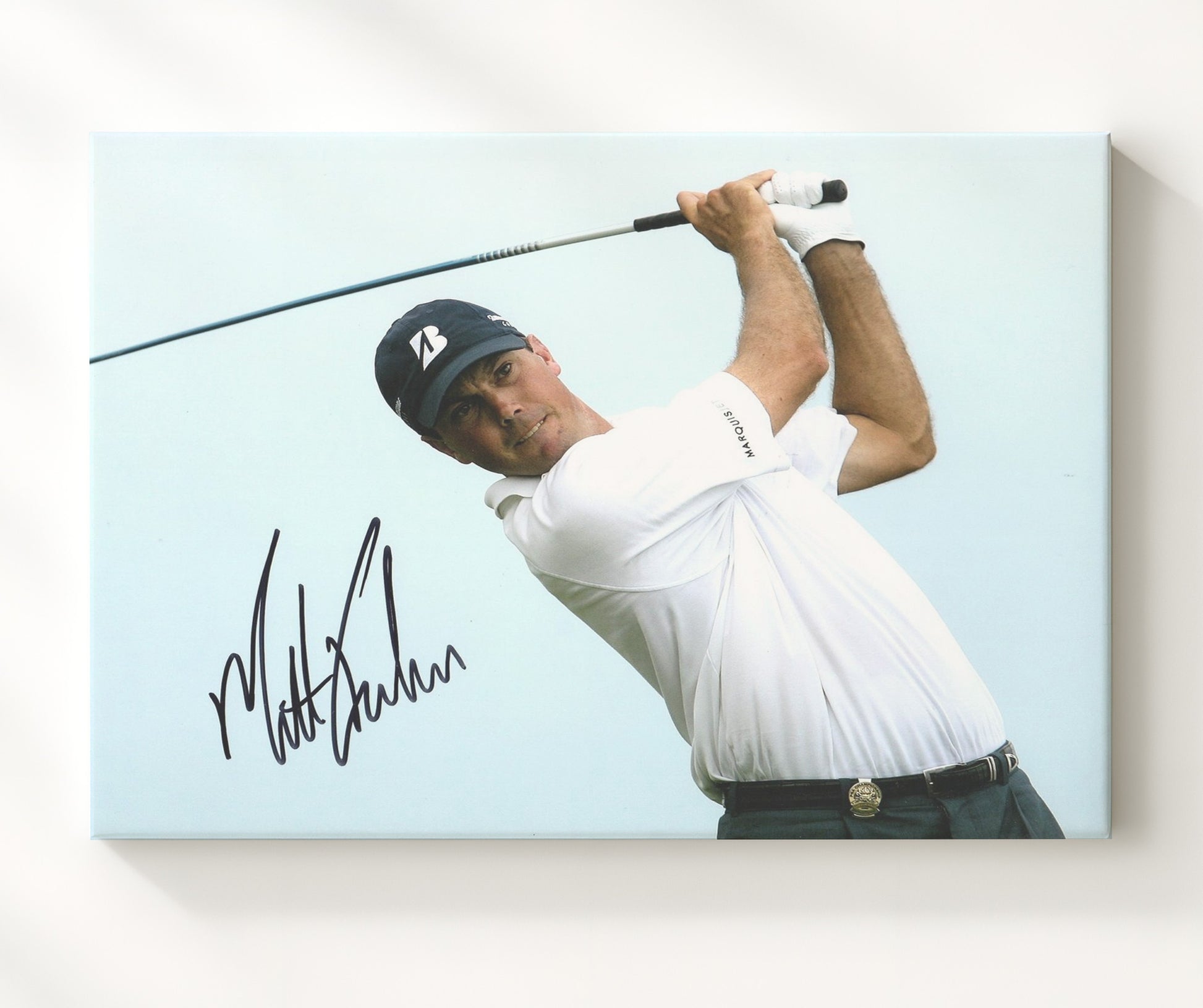 Matt Kuchar - Full Swing Extension golf wall art 20x24 Canvas