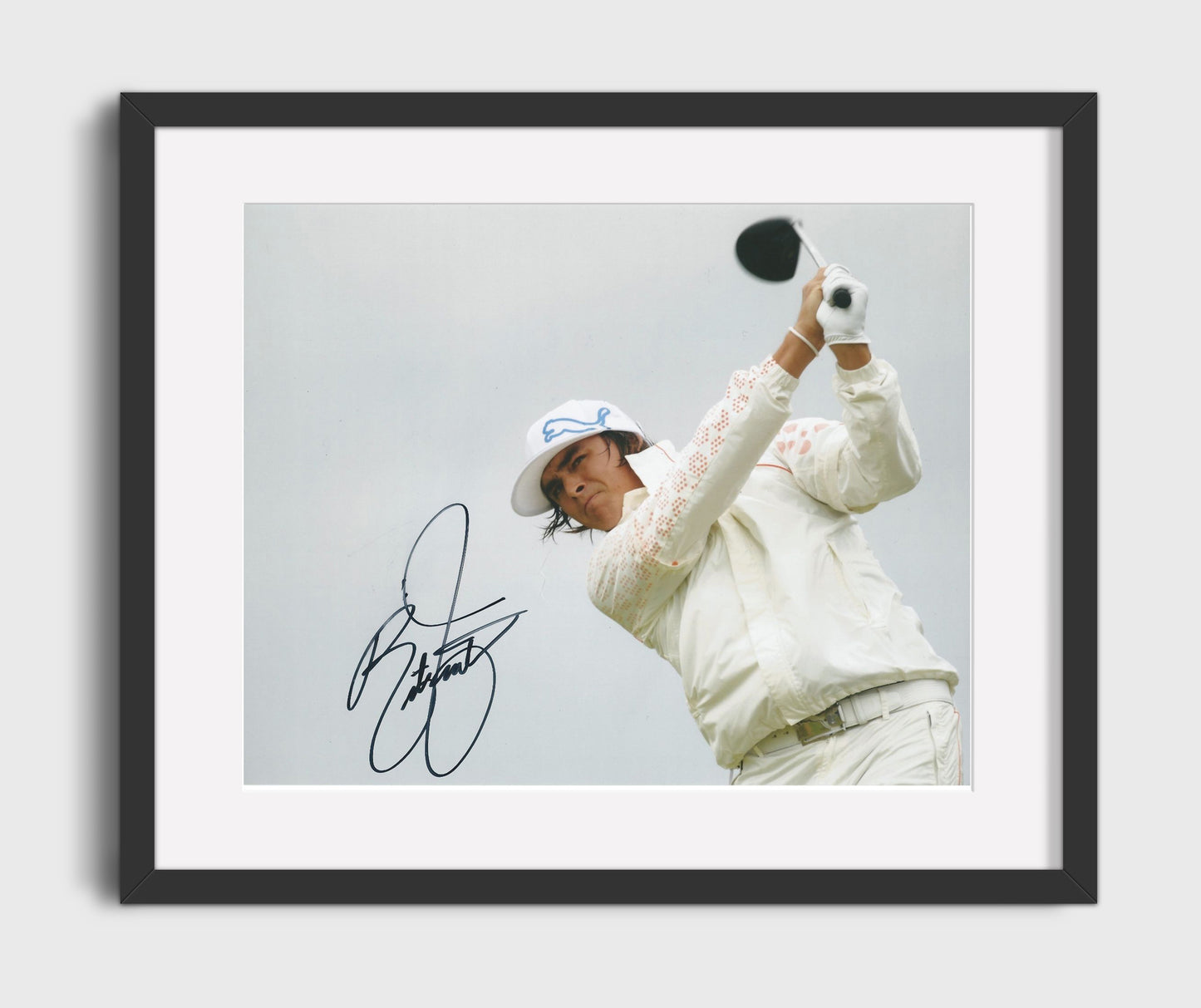 Rickie Fowler - Championship Drive golf wall art 16x20 Gallery Frame