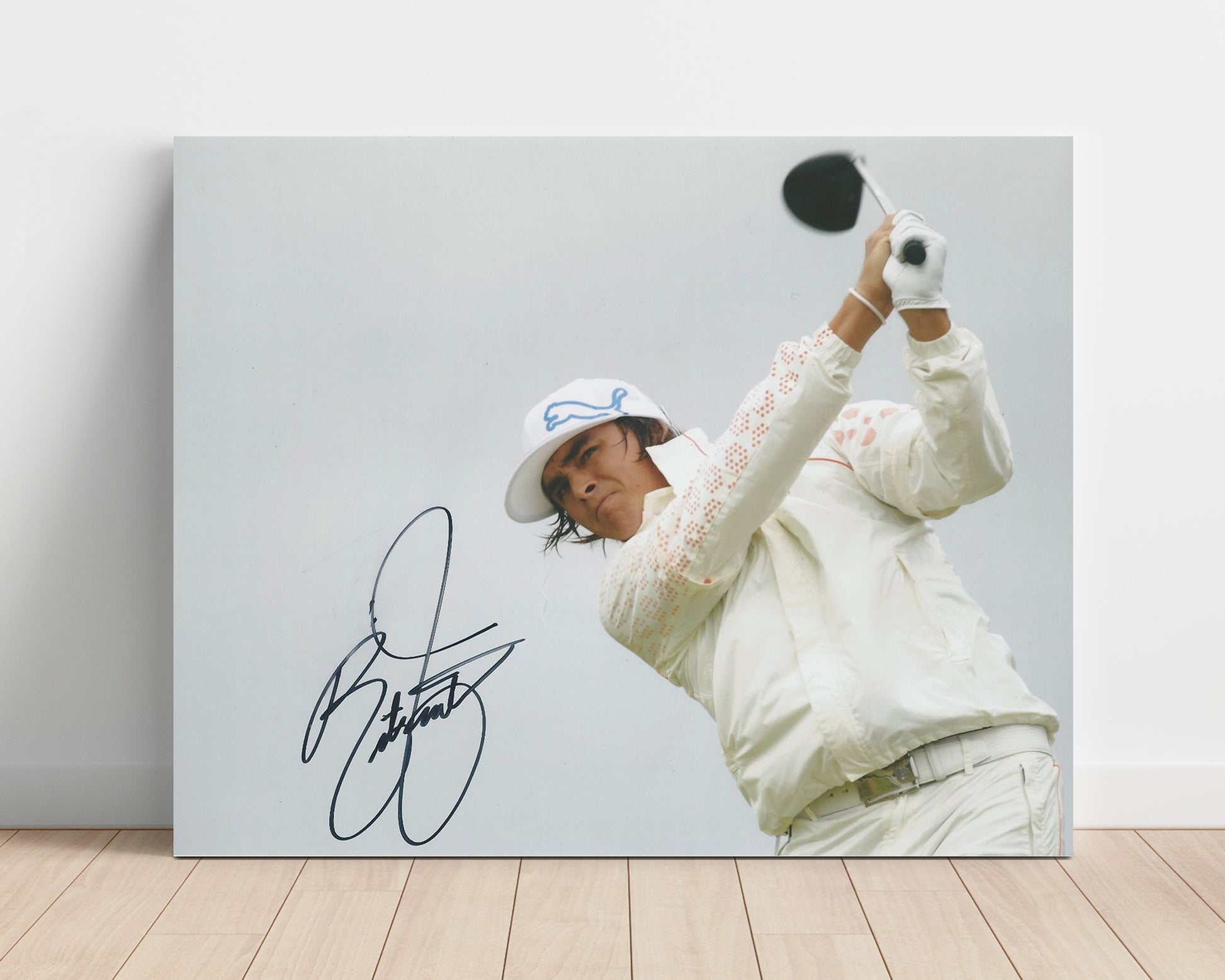 Rickie Fowler - Championship Drive golf wall art 16x20 Unframed Print