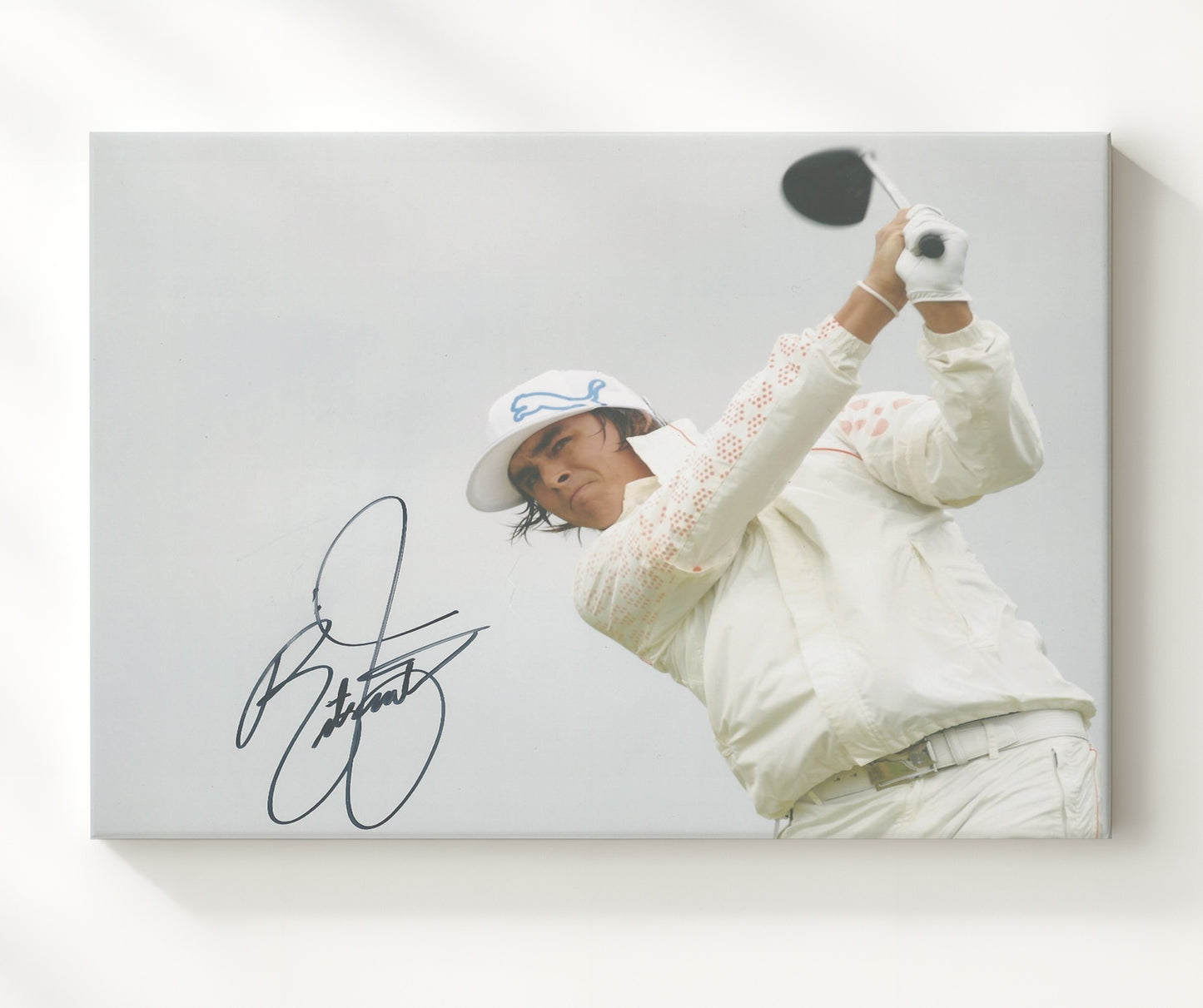 Rickie Fowler - Championship Drive golf wall art 20x24 Canvas