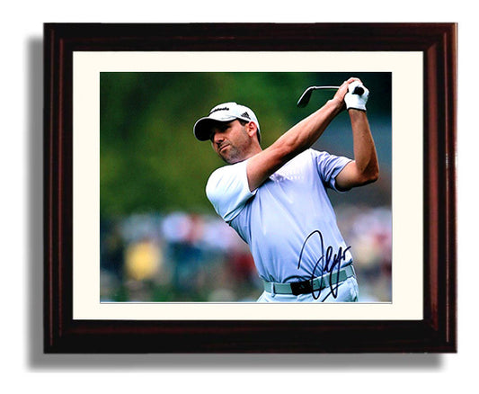 Sergio Garcia - Augusta Champion 2017 golf wall art 8x10 Beveled Frame