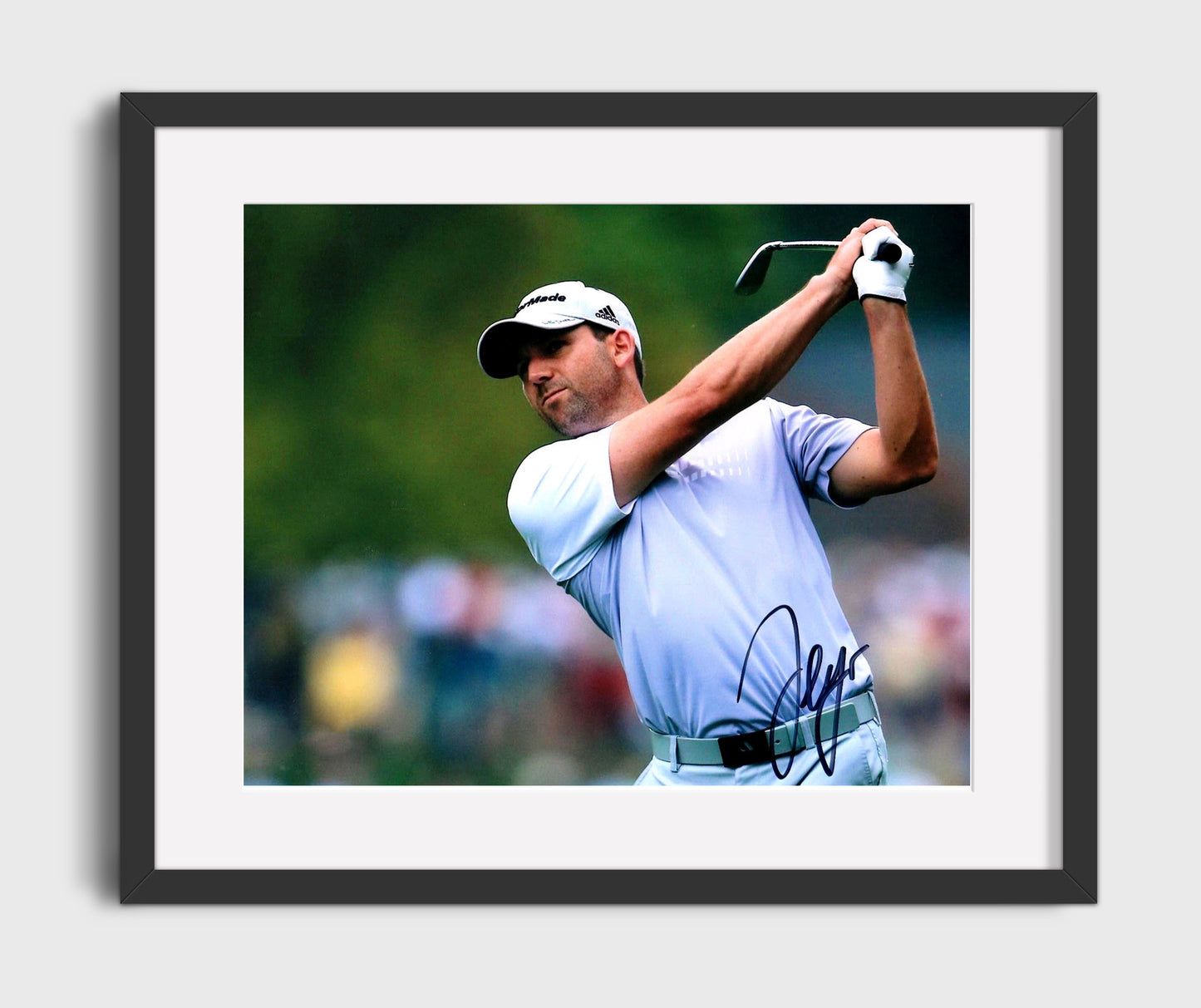 Sergio Garcia - Augusta Champion 2017 golf wall art 16x20 Gallery Frame